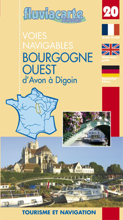 BOURGOGNE OUEST<br />
(guide Fluviacarte n° 20)<br />