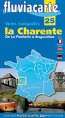 LA CHARENTE<br />
(guide Fluviacarte n° 25)