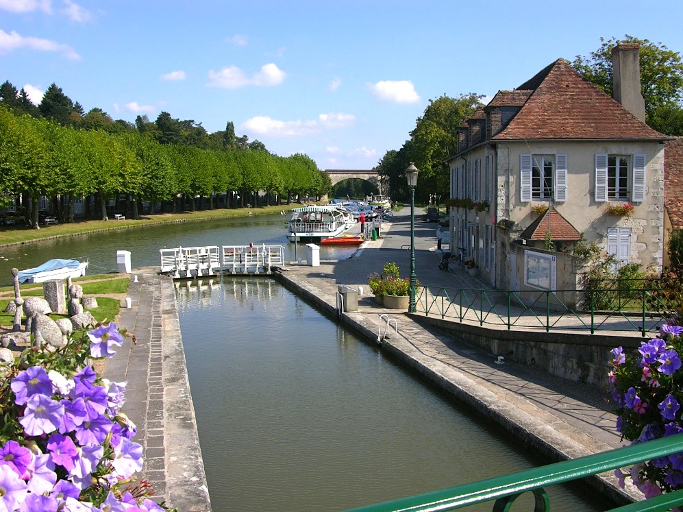Port de Briare - Canal de Briare (Photo PJL)