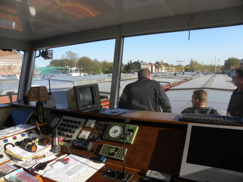 alignement d'écoutilles au barrage de Douai (Photo PJL)