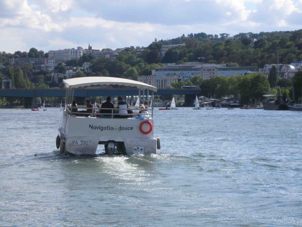 "Navigation douce sur la Seine (Photo "Espaces")