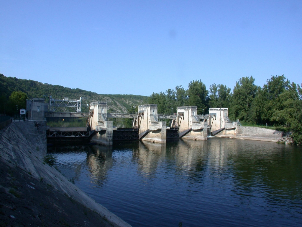 Le barrage de Luzech (Photo PhD)
