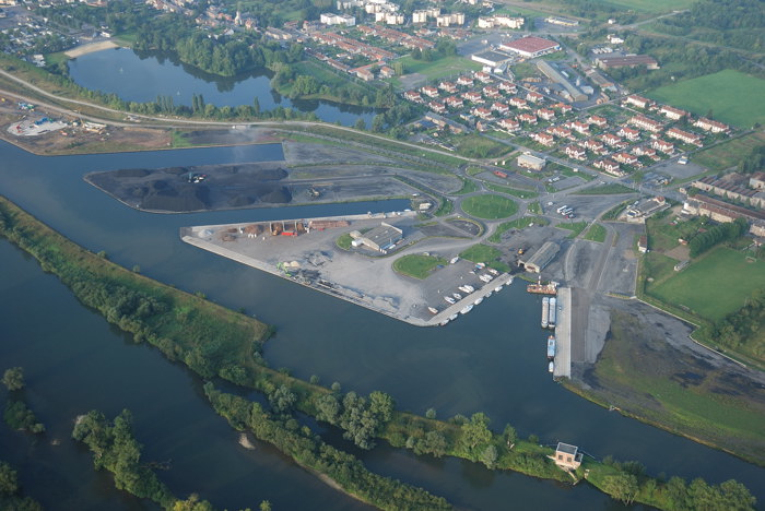 Le port de Givet (Photo CCI)