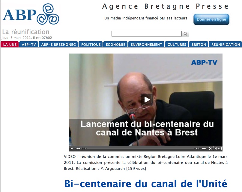 Agence Bretagne Presse (3/03/2011)