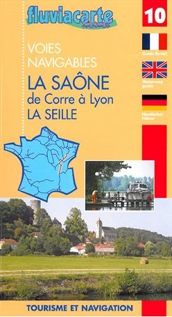 Fluviacarte n°10 - Saône et Seille