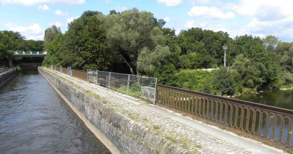 Pont-canal de Golbey - Embranchement d'Épinal (Photo PJL)