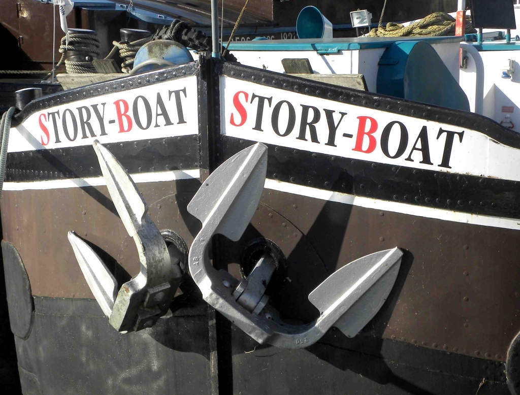 Story-Boat, le bateau-théâtre de Conflans-Sainte-Honorine (Photo PJL)