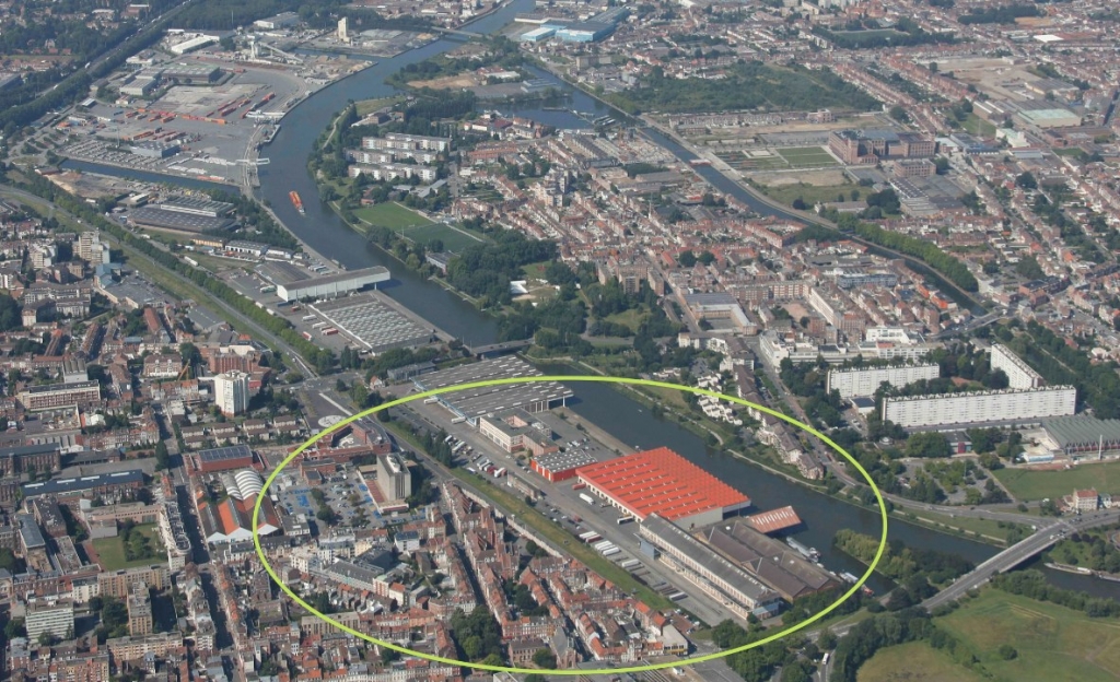 Projet d'extension de Lille sur son port (Photo Ports de Lille)