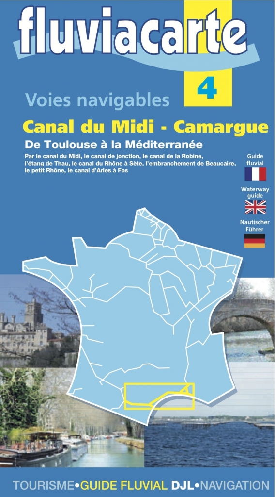 Fluviacarte n°4 "Canal du Midi - Camargue"