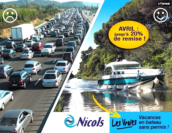 L'"avant" et l'"après" Nicols (publicité Nicols - mars 2012)