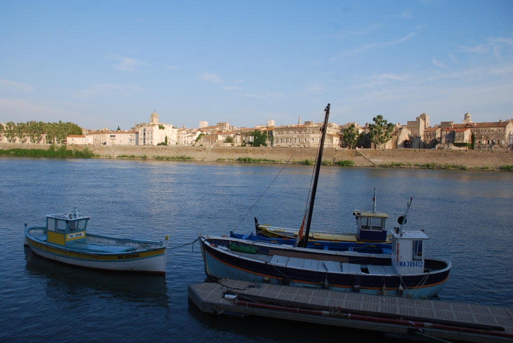 Les barques marseillaises de l'association Rhône Assistance (Photo J.-F. Macaigne)