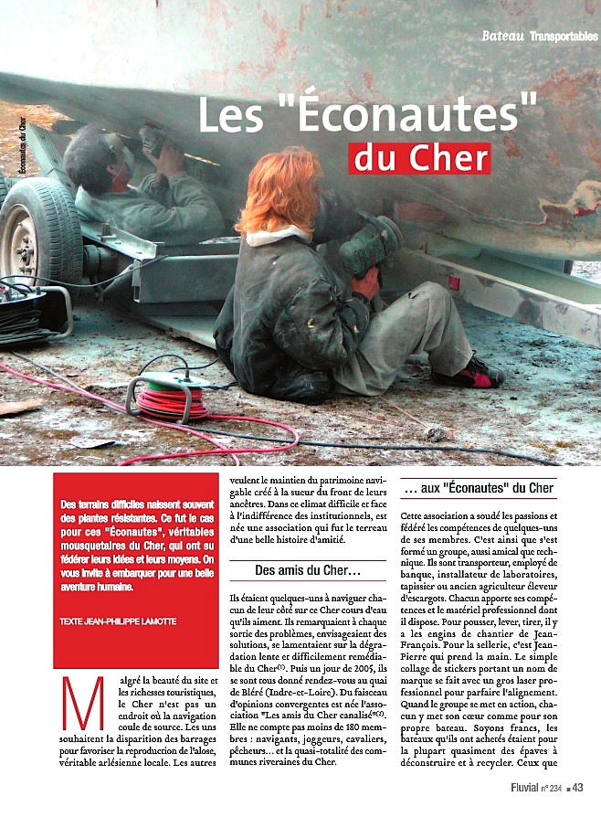 Les Éconautes du Cher (Fluvial 234)