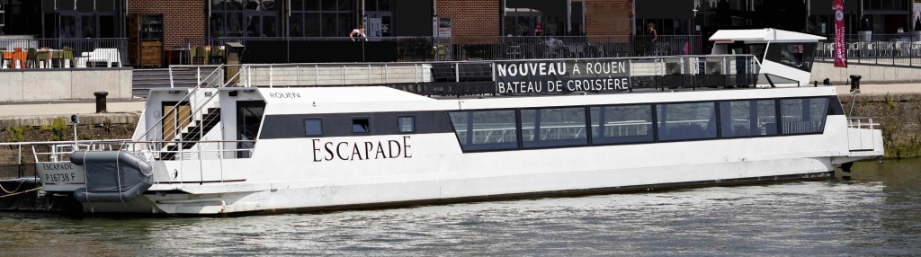 L'Escapade - bateau-restaurant de Roen (Photo Techni-Carène)