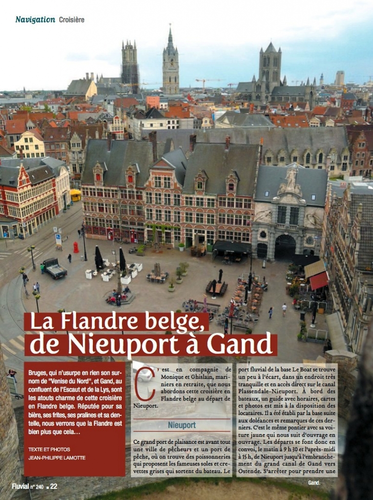 La Flandre belge de Nieuport à Gand - Fluvial N°240