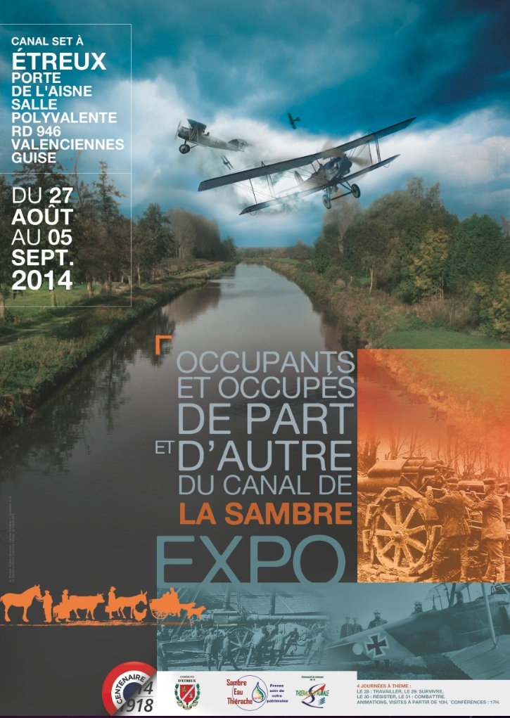 Occupants et occupés - canal de la Sambre