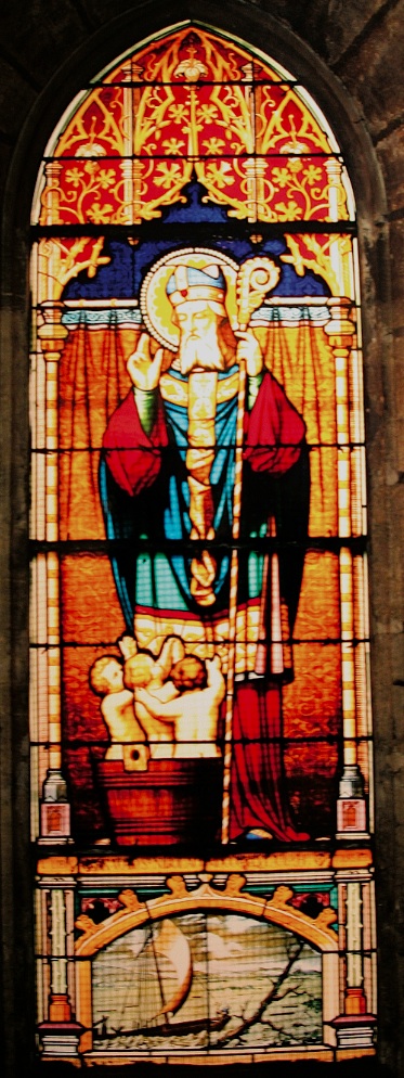 Saint Nicolas à l'église de Cosne (Photo Musée de la Loire)