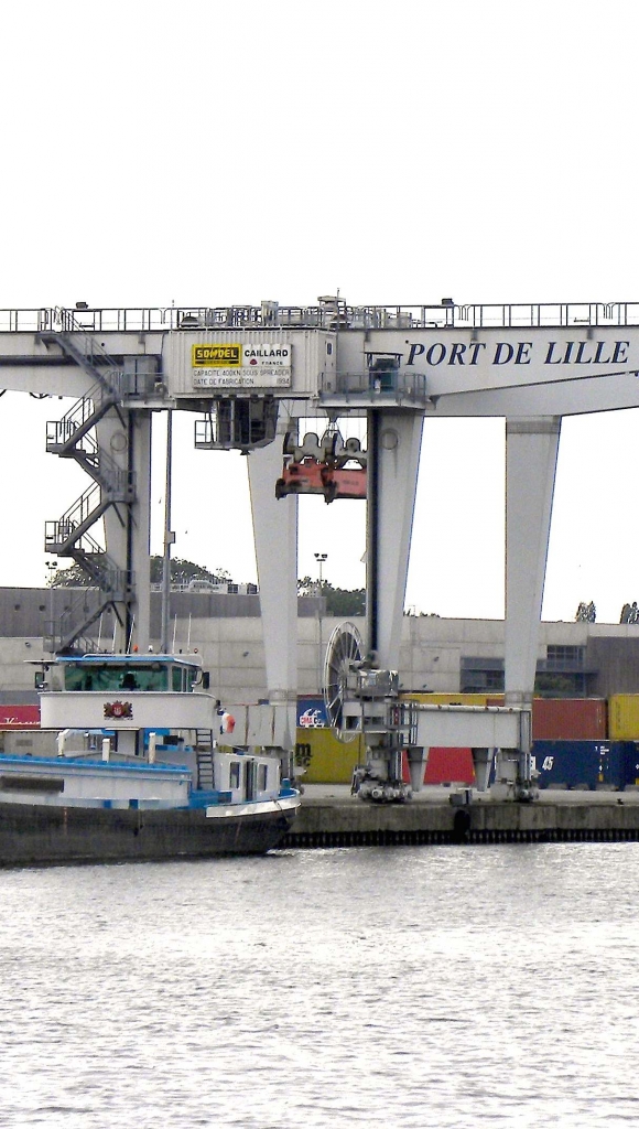 Port de Lille - PK16 de la Deûle (Photo PJL)