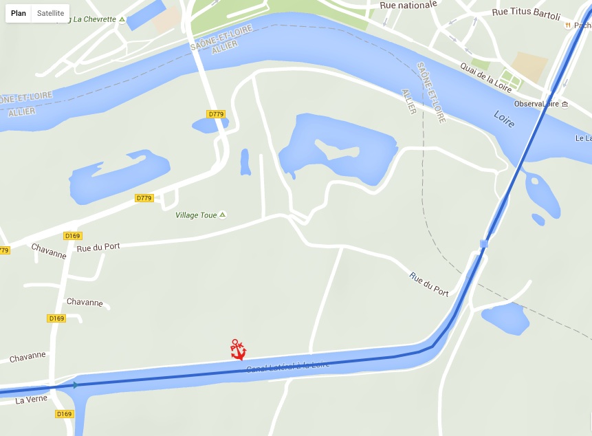Éboulement au PK5.6 du canal latéral à la Loire (PKouchnok Fluvial) 