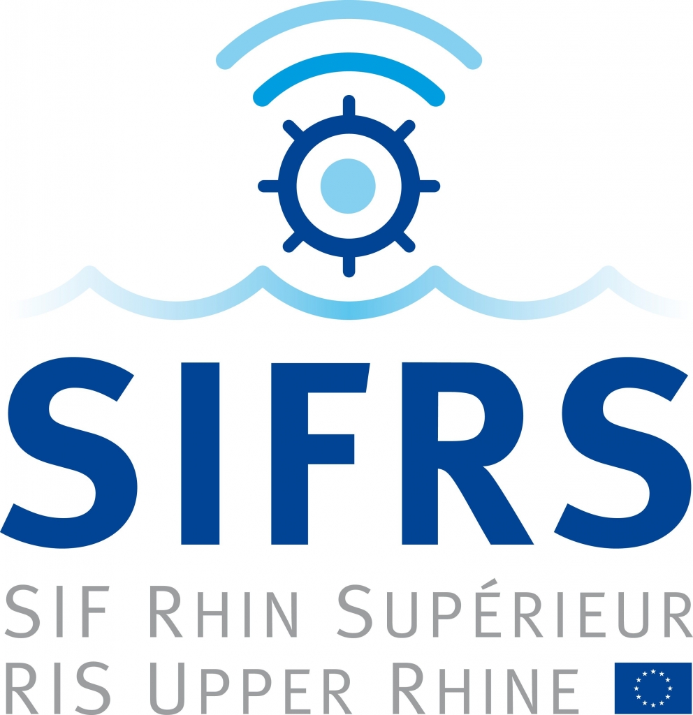 Logo du Service d'information fluviale du Rhin supérieur