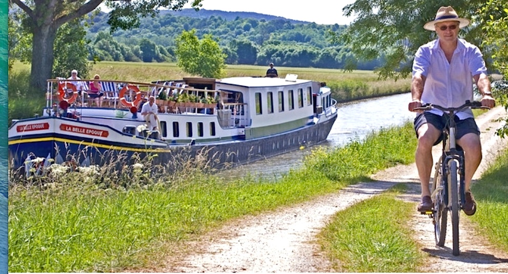 "La Belle Époque" sur le canal de Bourgogne (Photo E.W)