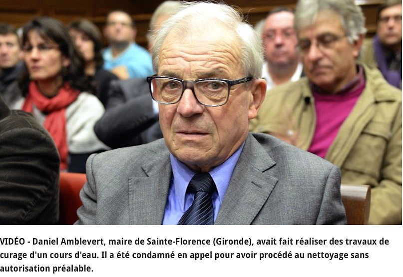 Daniel Amblevert lors de son procès en appel en décembre 2014 (Photo M.Fedouach - AFP)