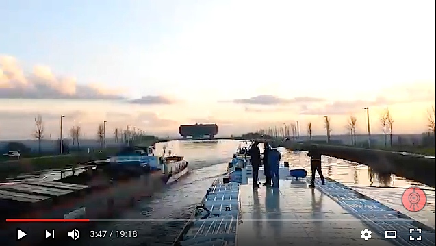 Un "tmelapse" de 19mn en bateau, entre Huy et Paris (vidéo  Antrol974)