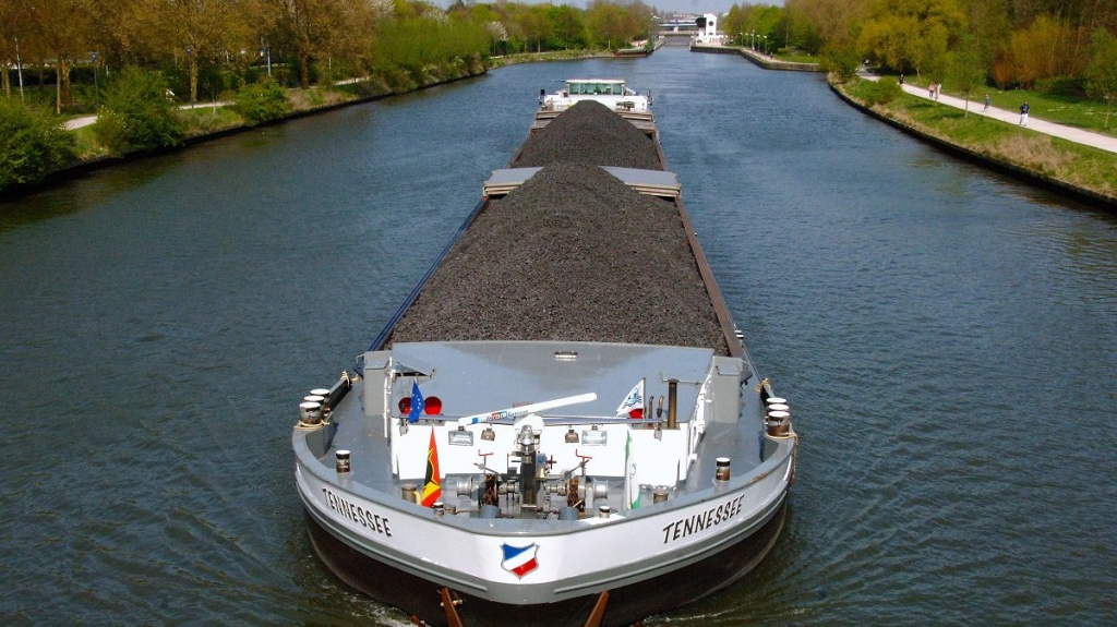 Sur le canal Seine-Nord-Europe (Photo MaxPPP)