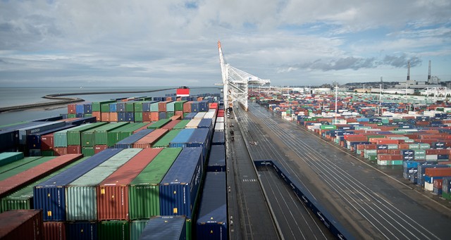 Port 2000 au Havre (Photo Les Echos)