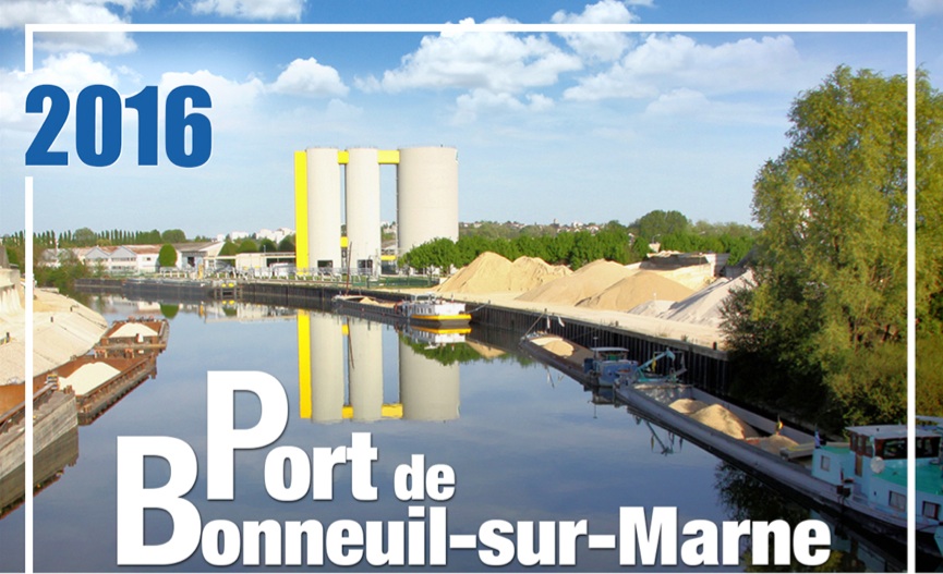 "Port de Bonneuil, bon pied bon œil, fête en plein air, son centenaire !" (Photo Haropa)