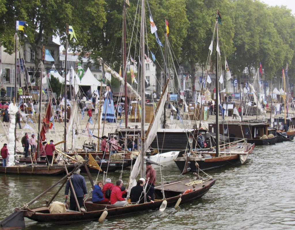  Le Festival de Loire d’Orléans, grande fête de la batellerie. (Photo Virginie Brancotte)