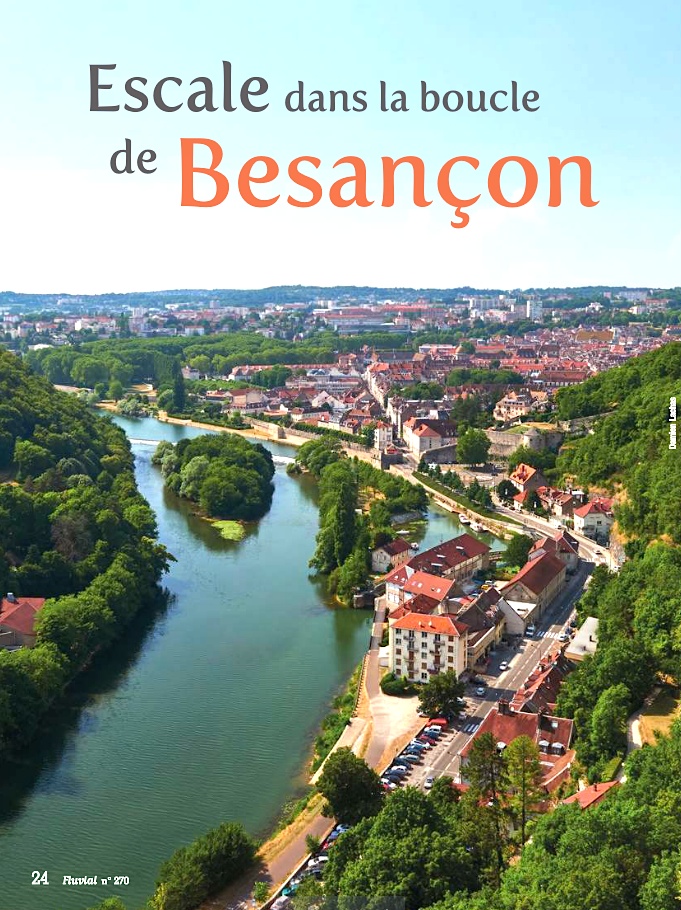 Escale dans la boucle de Besançon (Fluvial n°270)
