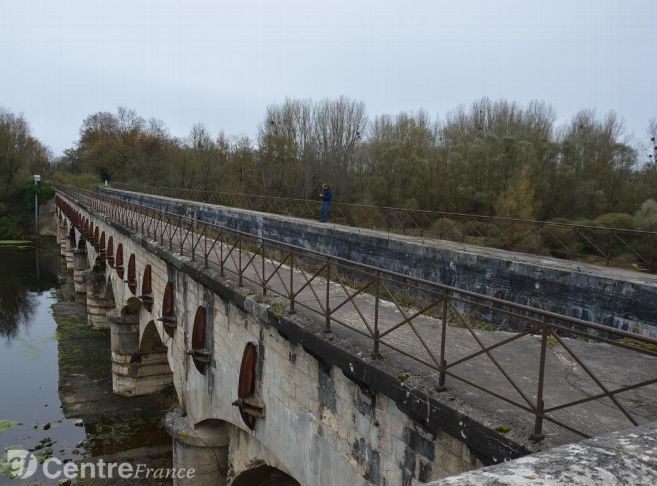 Le pont-canal de la Tranchasse est inscrit, depuis 2009, au titre des monuments historiques. (Photo archives Y.A.)