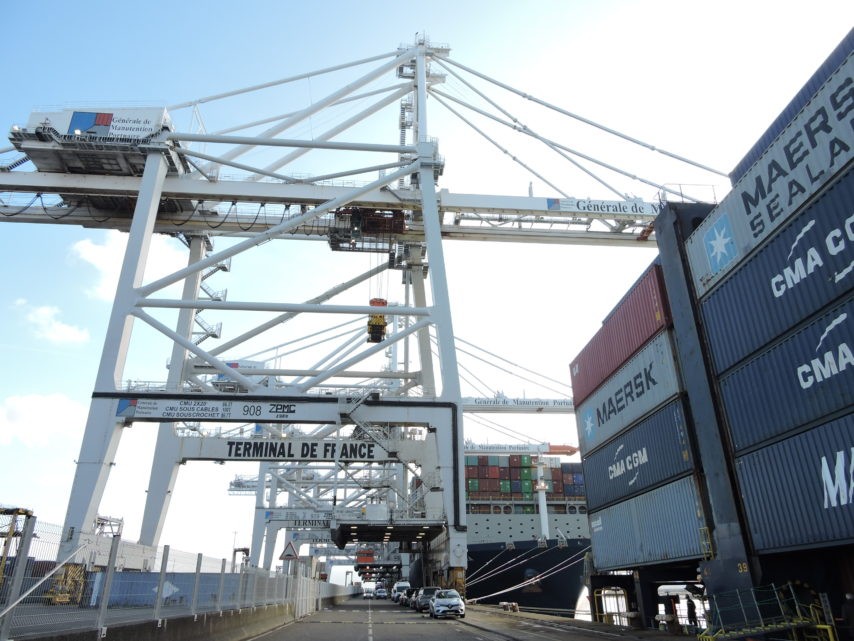 Le port du Havre prévoit plus de 500 millions d’euros d’investissements de développement pour les prochaines années. (Photo D.R.)