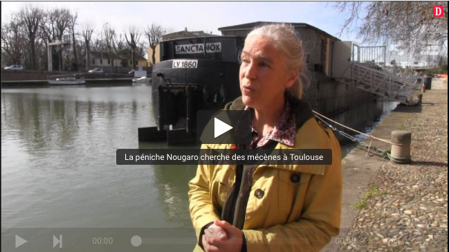 La fille de Claude Nougaro annonce l'ouverture de la "Maison Nougaro" en septembre à Toulouse (vidéo Midi Libre)