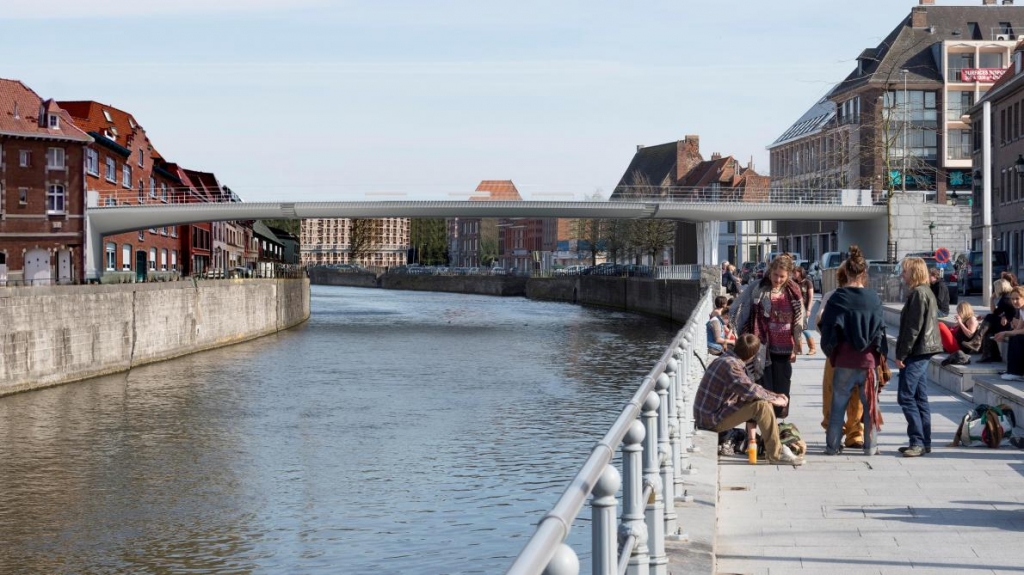 Plus effilé et plus moderne, le nouveau Pont-à-Ponts sera aussi plus haut. - (Photo D.R.)