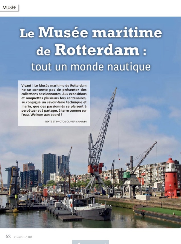 Le musée maritime de Rotterdam (Fluvial n°286)