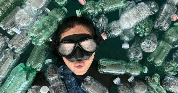 Chaque année 600 000 tonnes de plastique sont rejetées dans la mer Méditerranée et la France a une grosse part de responsabilité. (Photo WWF)
