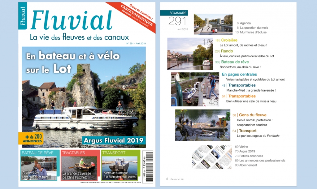 Fluvial n° 291 - avril 2019