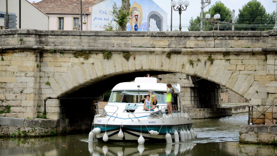 Le port fluvial de Narbonne va recevoir le label deux anneaux. (Photo INDEPENDANT / CHRISTOPHE BARREAU)