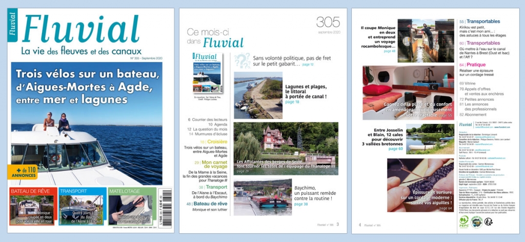 Fluvial n° 305 - septembre 2020