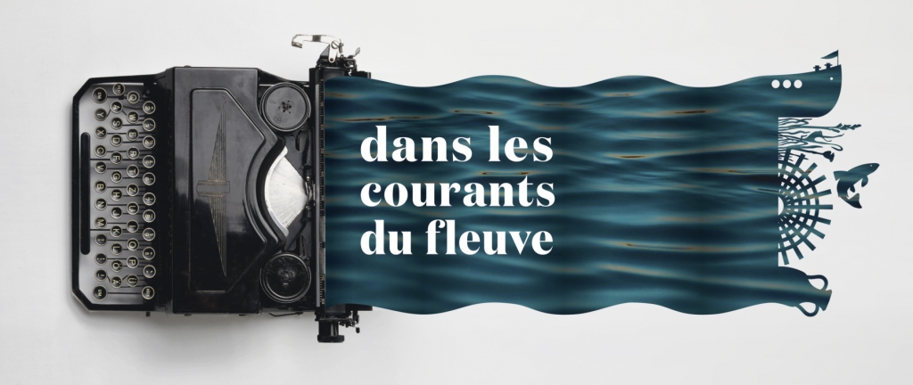 Affiche du concours et ateliers "Dans les courants du fleuve" (Image D.R.)