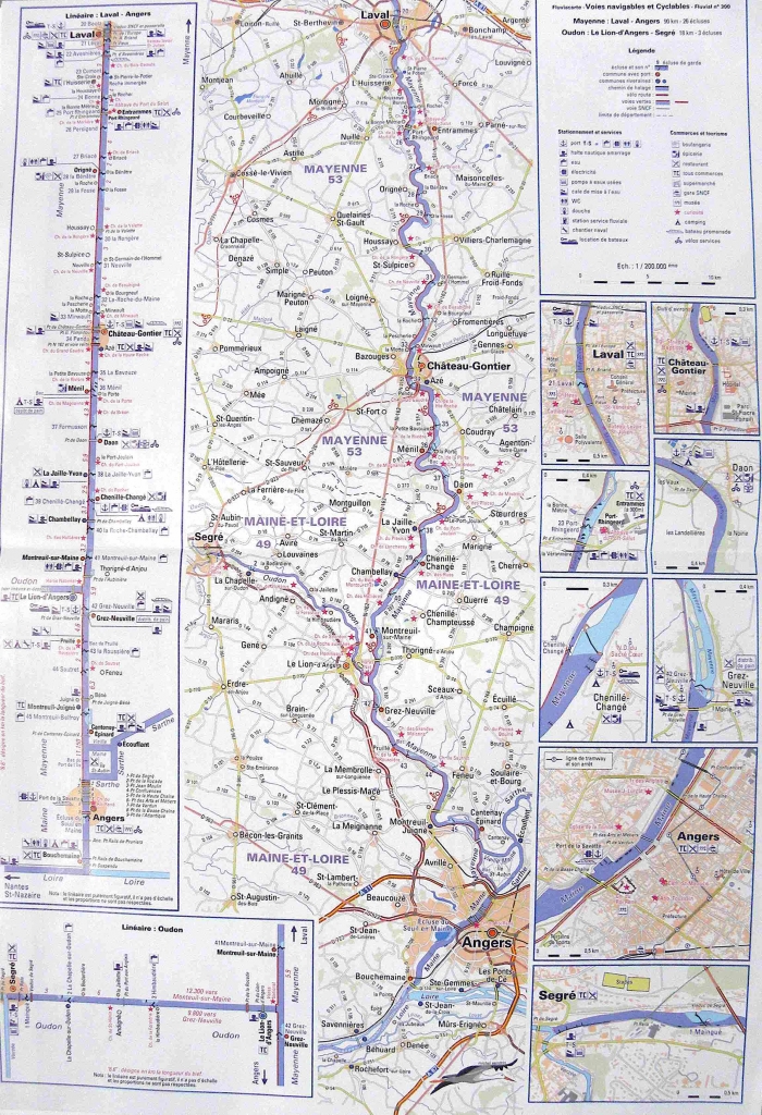 Voies navigables de la Mayenne (Fluvial n°300)