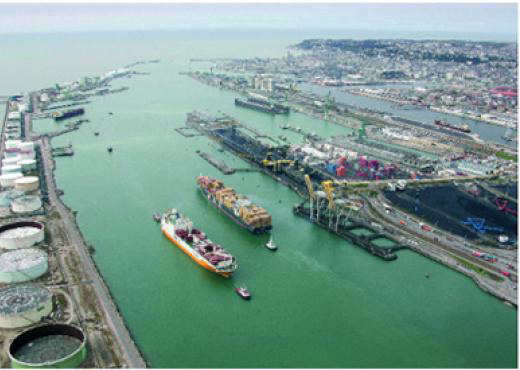 La fusion des trois ports de l'axe Seine - Paris, Le Havre et Rouen - aura lieu le 1er juin (Photo D.R.)