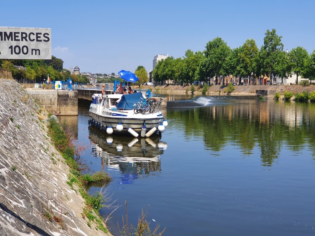 La Mayenne, la Sarthe et le Maine-et-Loire devraient lancer la marque Rivières de l’Ouest en 2022. Pour une offre de tourisme fluvial à l’échelle des trois départements. (Photo CDLM)