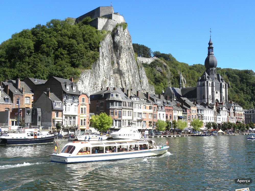 Dinant - Meuse belge (Photo PJL)