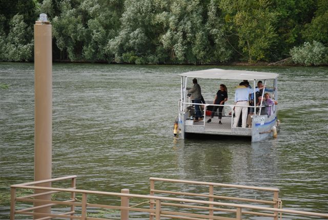 Le bac de Vétheuil (Photo A.D.)