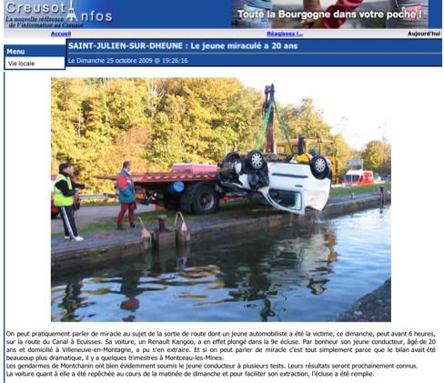 Pêche dans l'écluse 9 (Creusot-Infos)