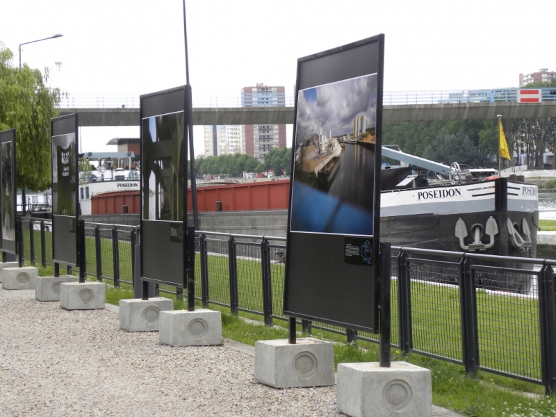 "Poseidon" visite l'expo (Photo PJL)