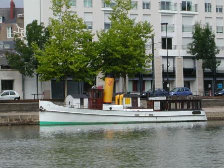 Le "Léchalas" sur les quais de Nantes (Photo ABPN)