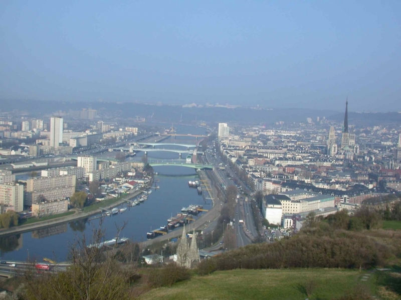 L'île Lacroix à Rouen (Photo PhD)